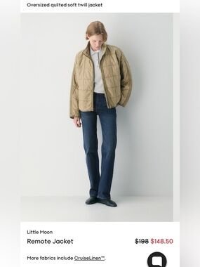 Aritzia Little Moon Quilted Jacket
